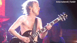 living-rocknroll:  Angus Young - AC/DC | Performance