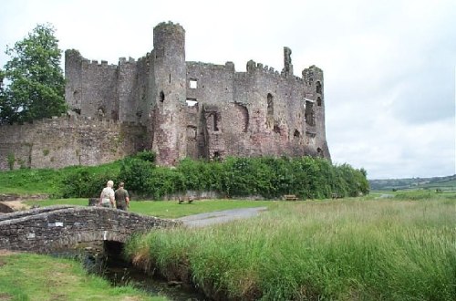 waleslandofmyfathers: Castles in Wales: Laugharne Castle Laugharne Castle (Welsh: ‘Castell Talacharn