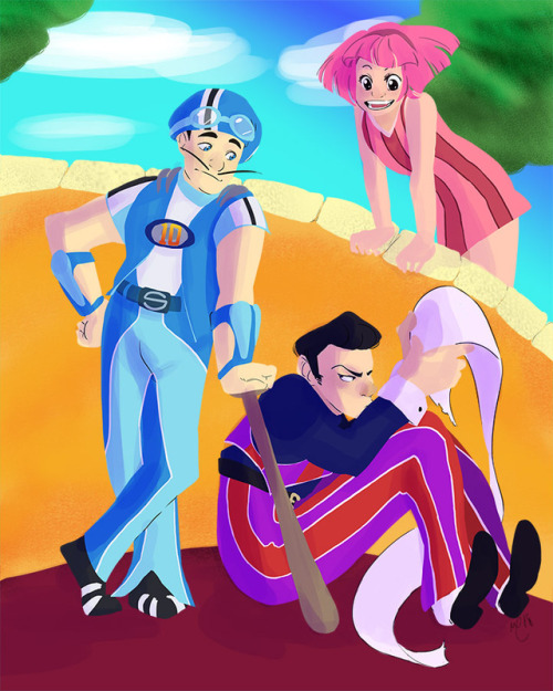 biteinsane: Before I forget, here’s the piece I did for the @lazytownzine It was interesting t