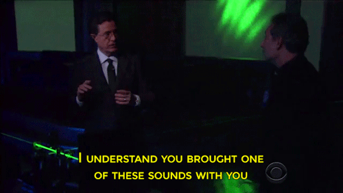 sizvideos:  Gravitational waves’ sounds are not like Stephen Colbert expected - Full video