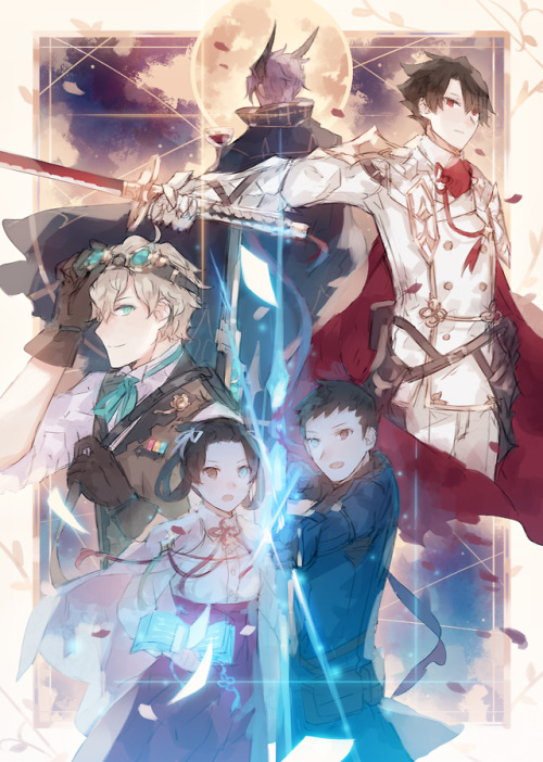 batensan:full DGS piece for the ace adventurer zine!! preorders were shipped recently!