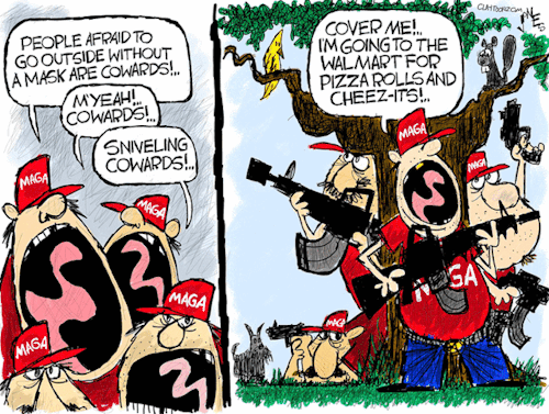 cartoonpolitics:(cartoon by Clay Jones)
