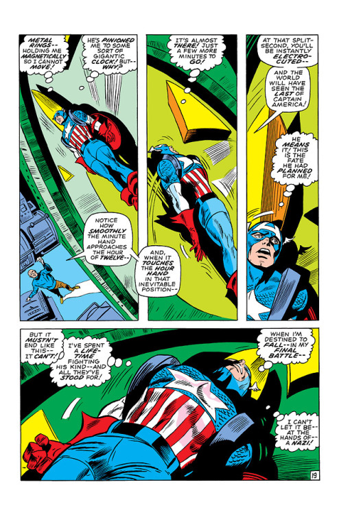 The clock is ticking and Captain America is in trouble. Happy New Year! Captain America v1 #131