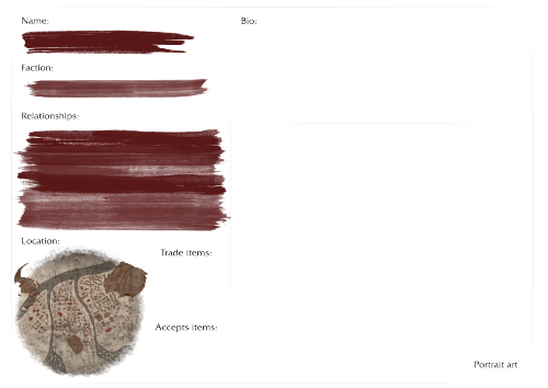 Pathosona templates v.1.0! Made some templates for your Pathologic OCs! First version has a black ba