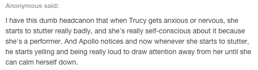 wonderfulworldofmoi:  !!! I also have this headcanon that Apollo teaches Trucy his