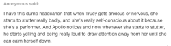 wonderfulworldofmoi: !!! I also have this headcanon that Apollo teaches Trucy his chords of steel exercise to psyche her up before her performances or whenever she feels unsure of herself. Big bro Apollo just wants the best for his little sis.