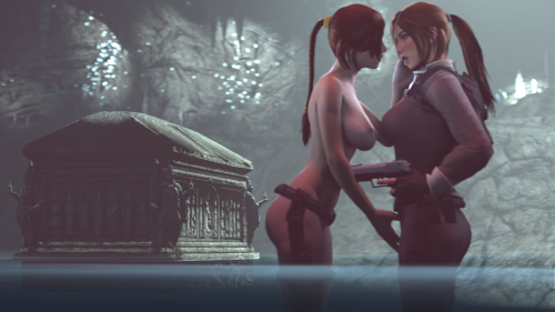 ghostsaya:  Rise of the nude raider  Video clipThe Angel of darkness Higher resolution images 1  2  3  4  5  6  7  8  9  10  11  12  13  14 Tomb Raider adversary’s the fabulous sun queen Himiko and “Lara’s shadow” the doppelgänger