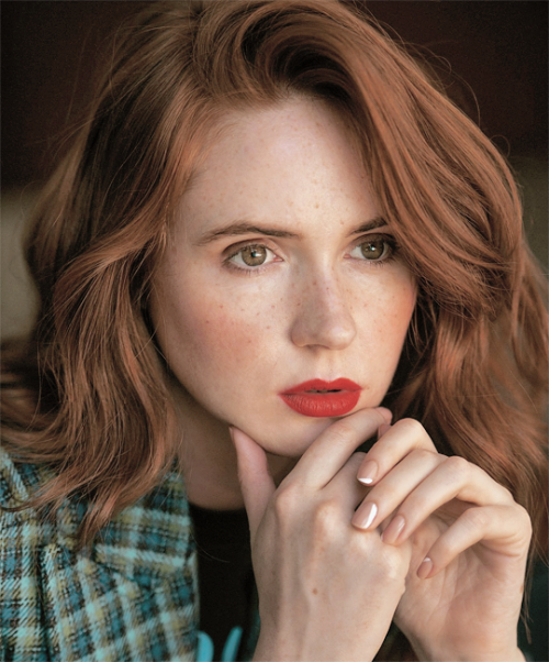 KAREN GILLAN.ph. for The Laterals Magazine.