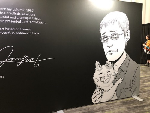 I uploaded ALL my photos from the Junji Ito gallery at crunchyroll expo 2019.You can see them here: 