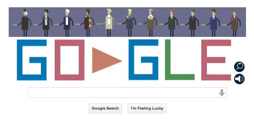 doctorwho:  doctorwho:  Today we logged into our internets and SUDDENLY DALEKS!  In honor of the Doctor Who 50th anniversary, the Google doodle has been transformed into something a little more Whovian. You’ll soon realize that this isn’t any ol’