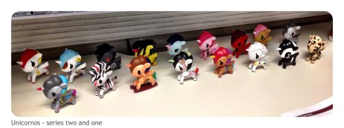 Tokidoki Unicornos - Series 2 and Custom! It’s not that I’ve stopped collecting tiny things. It’s j