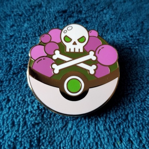 sosuperawesome:Pokeball PinsDark Gaming on EtsySee our #Etsy or #Enamel Pins tags