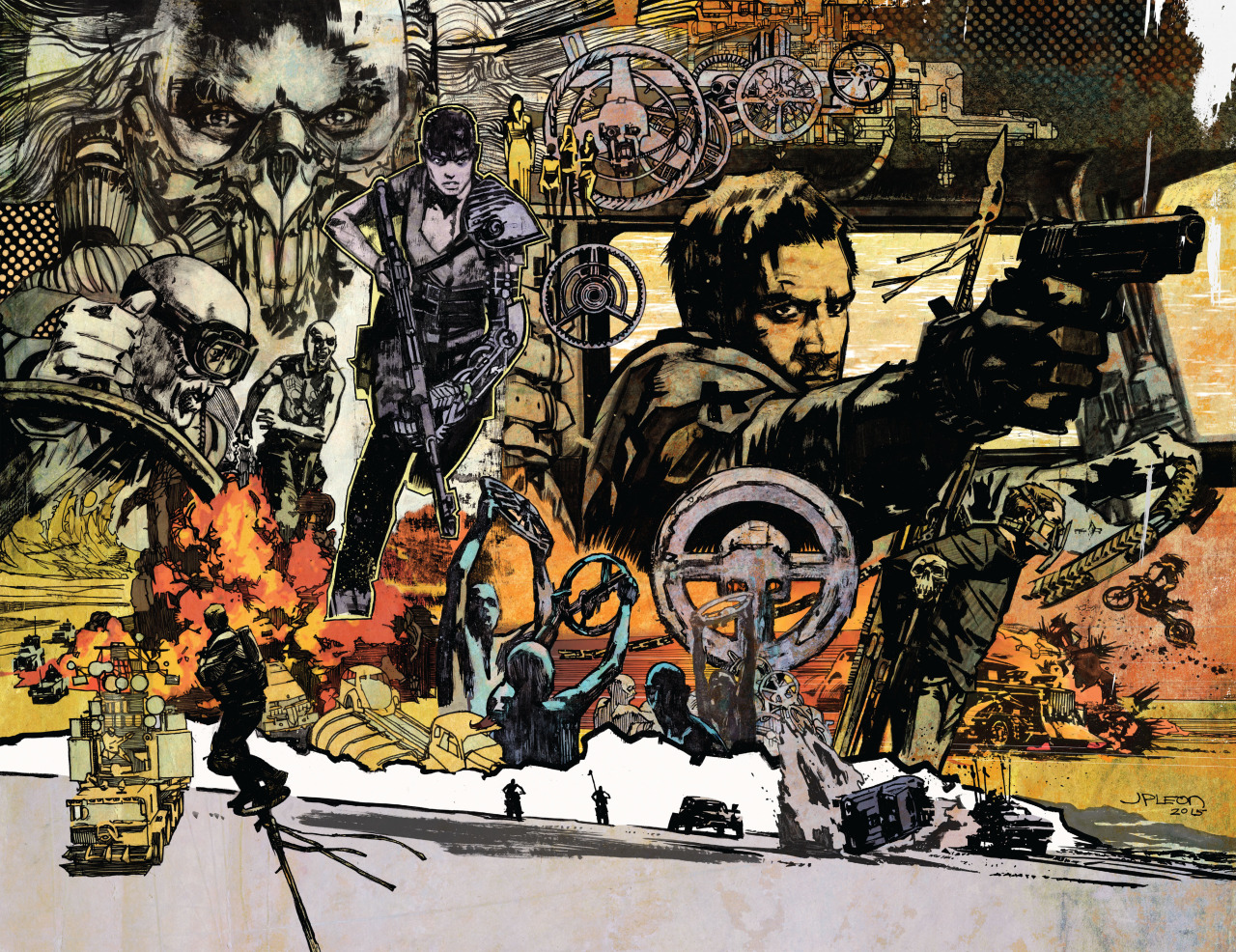 fanta-z: Mad Max: Fury Road by Javier Pulido, Dave Johnson, Paul Pope,   Ben Templesmith,