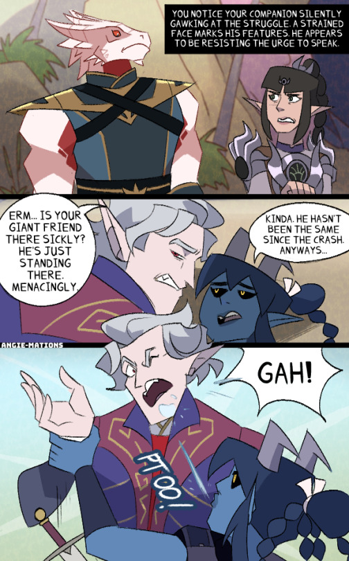 The Dark Urge Companion AU - Reacting To Astarion's Attack