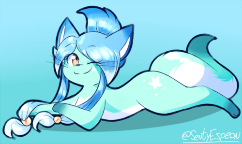 Commission for Ciy!! I wonder what conditioner she uses to get her hair like that??