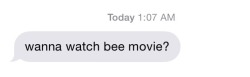 geesehater:  do you ever get that one text that makes you question an entire friendship