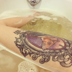 l0stkeys:  My bath looks horrid but smells divine omg. Yes it’s a tattoo picture embrace my beauty. #personal