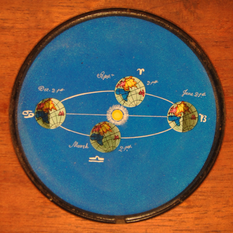 ri-science:  Magic lantern slides showing bodies of our solar system, c.1850. Part