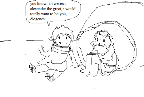 thoodleoo:another comic about diogenes the dog