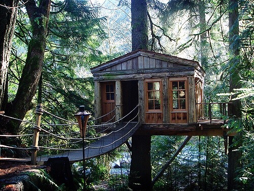 just-wanna-travel:Treehouse Point, Washington, USA