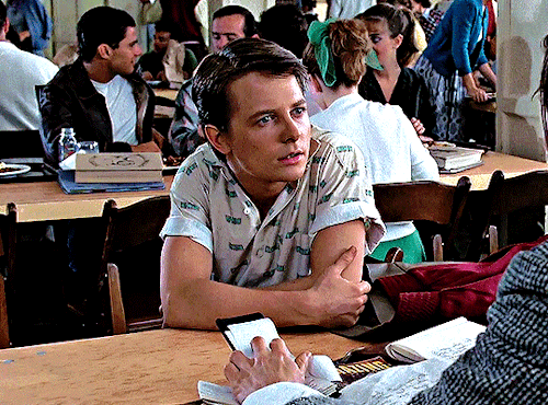 MICHAEL J. FOX As MARTY MCFLY In BACK TO THE FUTURE (1985)