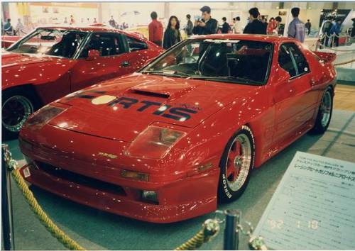 HKS ZERO-R GTR MUGEN NSX RE AMEMIYA FC3S RX-7 Tokyo Auto Salon 1992.