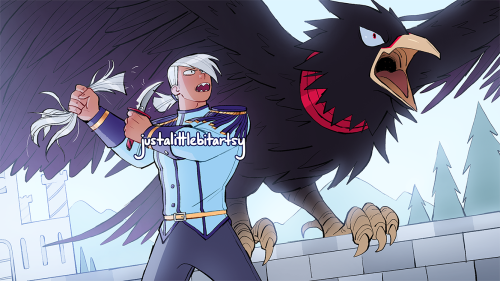 justalittlebitartsy: Day 4: “I decide my own fate!”, Monster AU the best act of royal rebellion is a