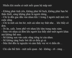 Mối quan hệ này thật sự không ổn như nhiều người nghĩ nếu chẳng may một trong hai nảy sinh tình cảm.Bạn sẽ hiểu cái cảm giác ghen nhưng không quyền vì mình có là gì của người ta.Bạn sẽ hiểu cái