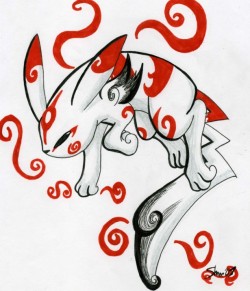 wonderful okami. An epic game and great art style!