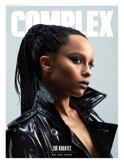 deathofawhimsicalgirl: BOUND FOR GLORY: Cover StoryZoë Kravitz for Complex Magazine’s April/May 2015 Issue.Written by Karizza SanchezPhotography by Christian Anwander.