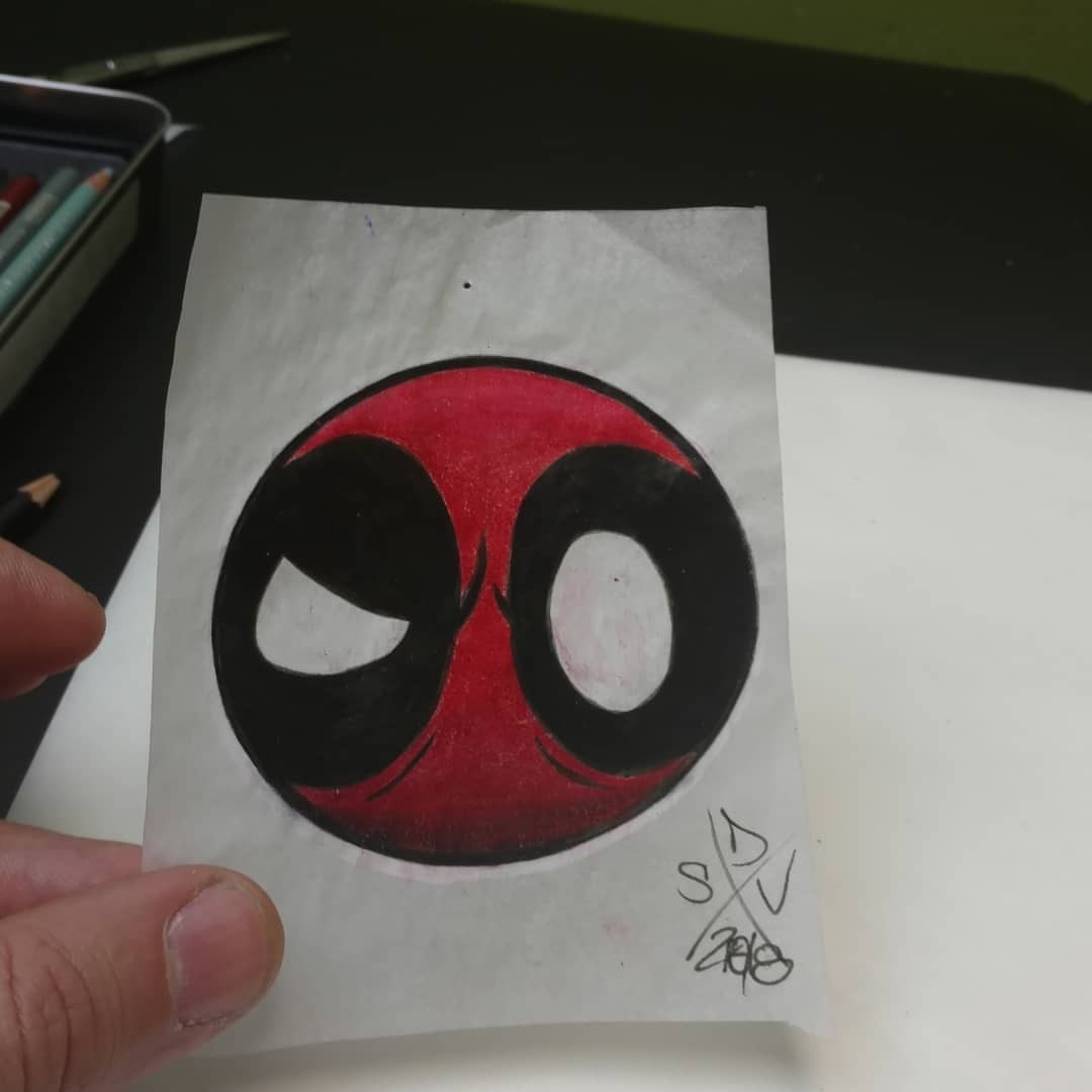 Tattoos•by•Shabazz — Anyone interested in a Deadpool logo tattoo? Where...