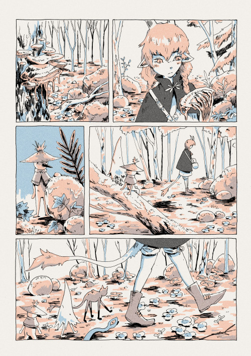 Back onto this comic, it’s kinda fun to work on.