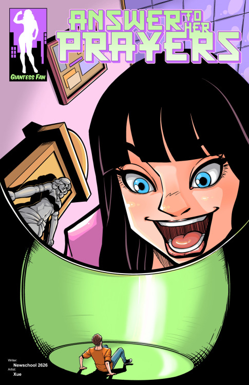 The first issue of Answer To Her Prayers comes out in THREE days! Are you as excited as she is? 