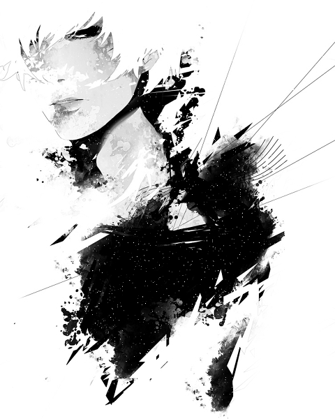 endlessnoctis:  Night skies in my head / 色に塗られて     