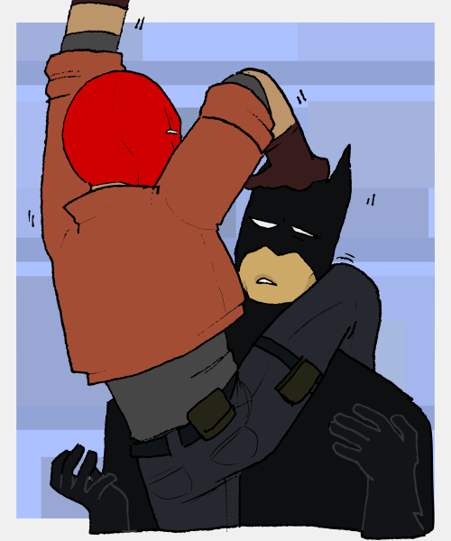 ultramarinetwix:i looked up batman’s height and it turns out that he is climbable