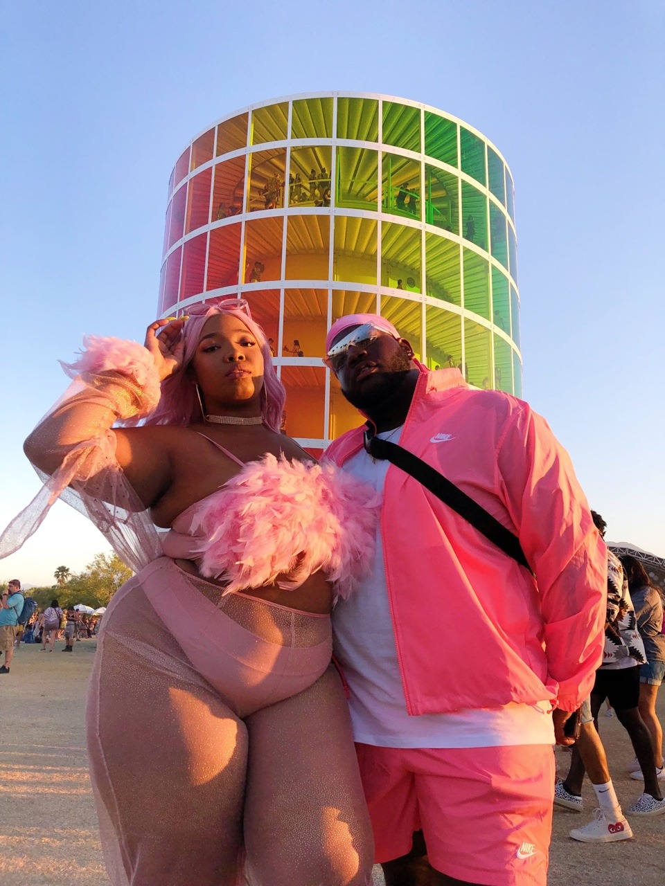 mybloggetsyoustoned:  fuckyeahshelbi:  2019 COACHELLA SLAY WITH BAE @kalexander92