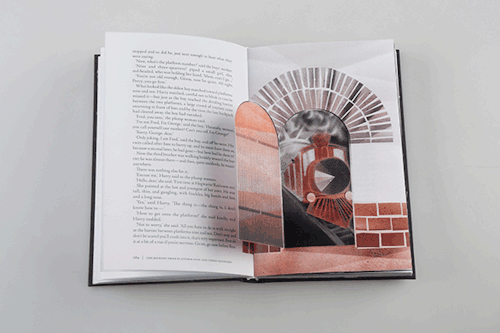 sixpenceee:These covers and illustrations of the Harry Potter books were made by the artist Nagy Kin