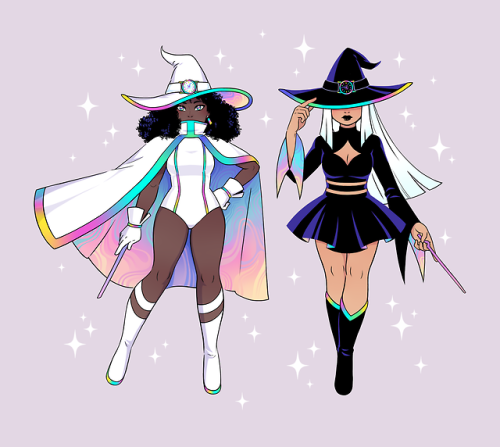 these watches are so pretty i just had to design characters for them&hellip; rainbow white’s wand is