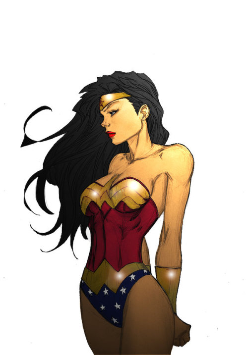 sourcewall:Wonder Woman by Michael Turner.