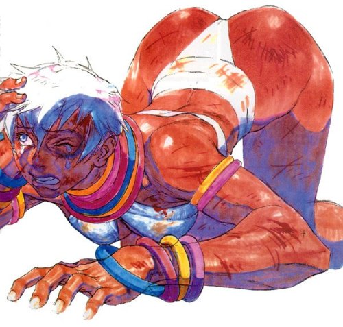 noahberkley:Lose poses by Kinu Nishimura for Street Fighter 3 Next Generation. Stilling waiting for 