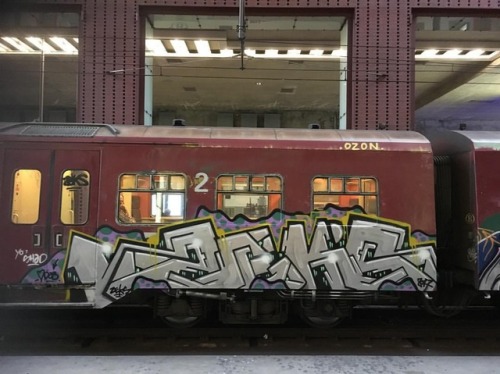 #belgiumgraffiti #paintedtrains #traingraffiti #graffititrain #benching #trainbombing #trainart #rai