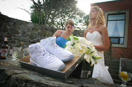 thesneakergirl:  Would you rock Jays on your wedding day? 