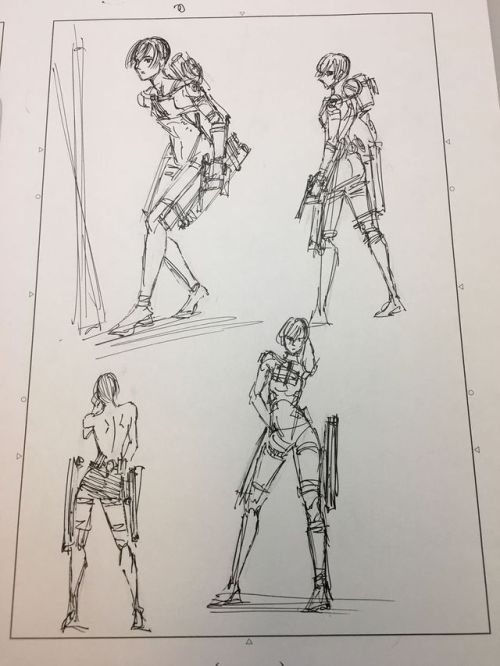 Porn snknews: Isayama Hajime Shares New Sketches photos