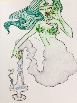 crownvetch:  yourmellowfellow:  Bong genie 😘💨  THIS IS SO COOL WHOA