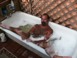 Horny-Dads:  Dad In A Bathtub Horny-Dads.tumblr.com 