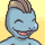 zoro4rk:  Mystery Dungeon Emoticons: Happy/Excited [1/4]       