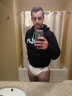 Vwdl03:  Because I Don’t Care Anymore…Enjoy My Face And Diapered Hotel Selfie,