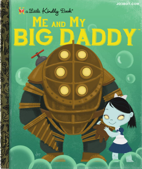 theomeganerd:Little Golden Books Featuring Portal, BioShock, &amp; Skyrim by Joey Spiotto