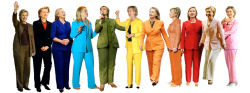 ofgeography:  watsonshoneybee:theglintoftherail:I’ve seen a lot of people asking why Hillary Clinton’s suits are referred to as ‘pantsuits’ all the time. Like, why not just ‘suits’? The answer is more infuriating than you may realize. Until