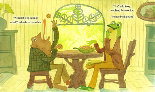 jamiemgreenart: Re-illustration of one of my favorite children’s books: frog and toad together! everyone’s favorite married couple.